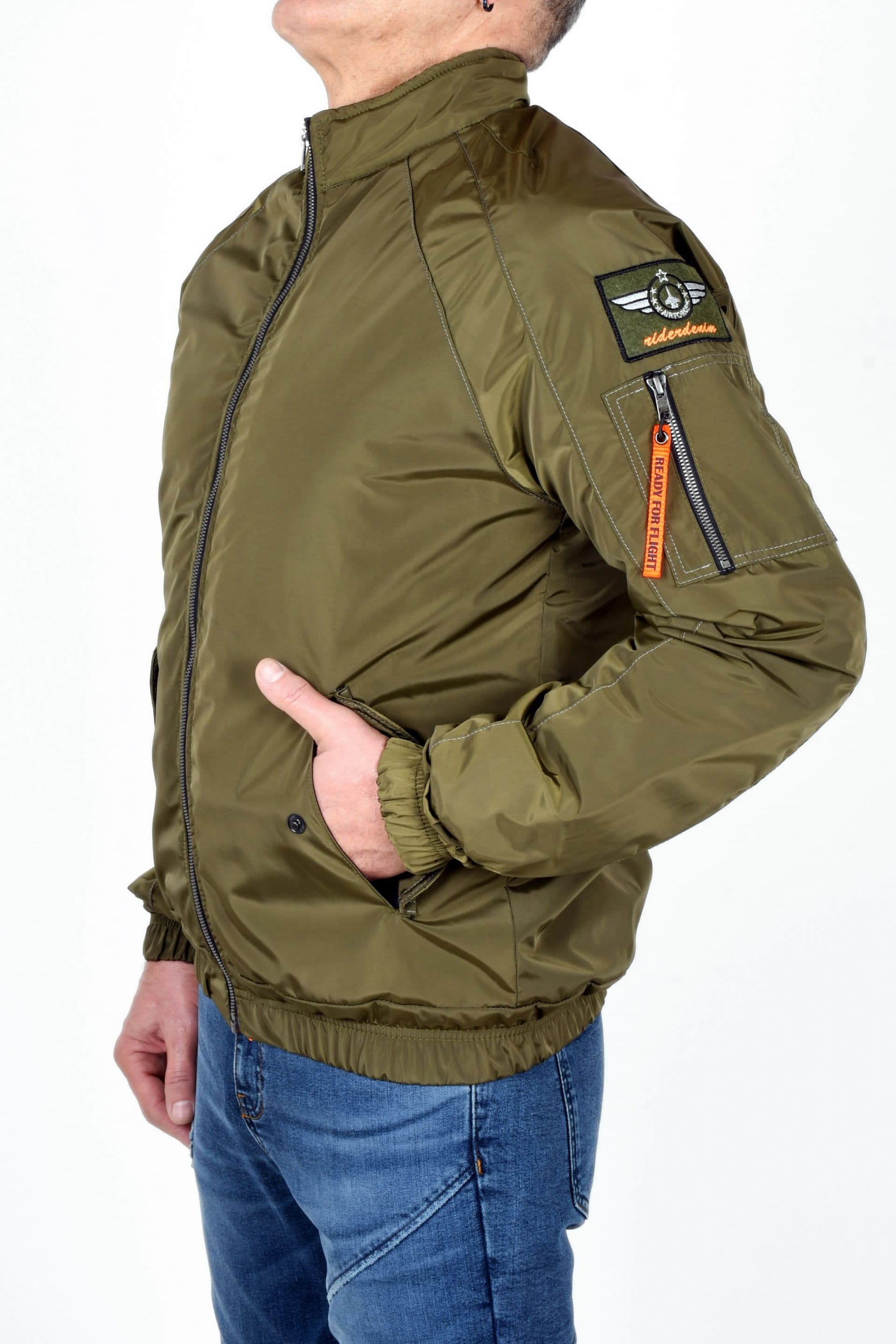 Vecihi Bomber Haki Motosiklet Montu